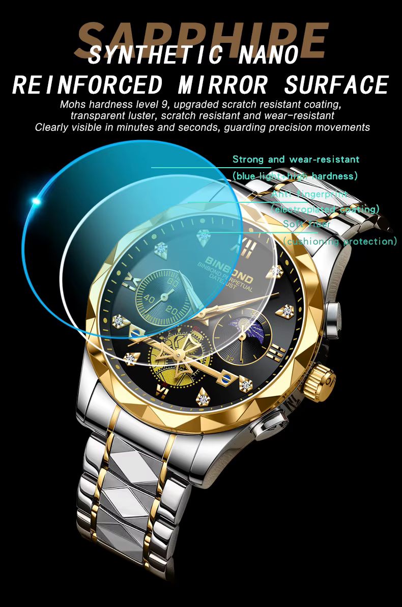 Reloj Binbond con Cronógrafos