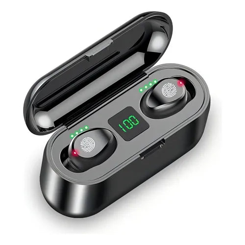 Audifonos Bluetooth F9 + Power Bank