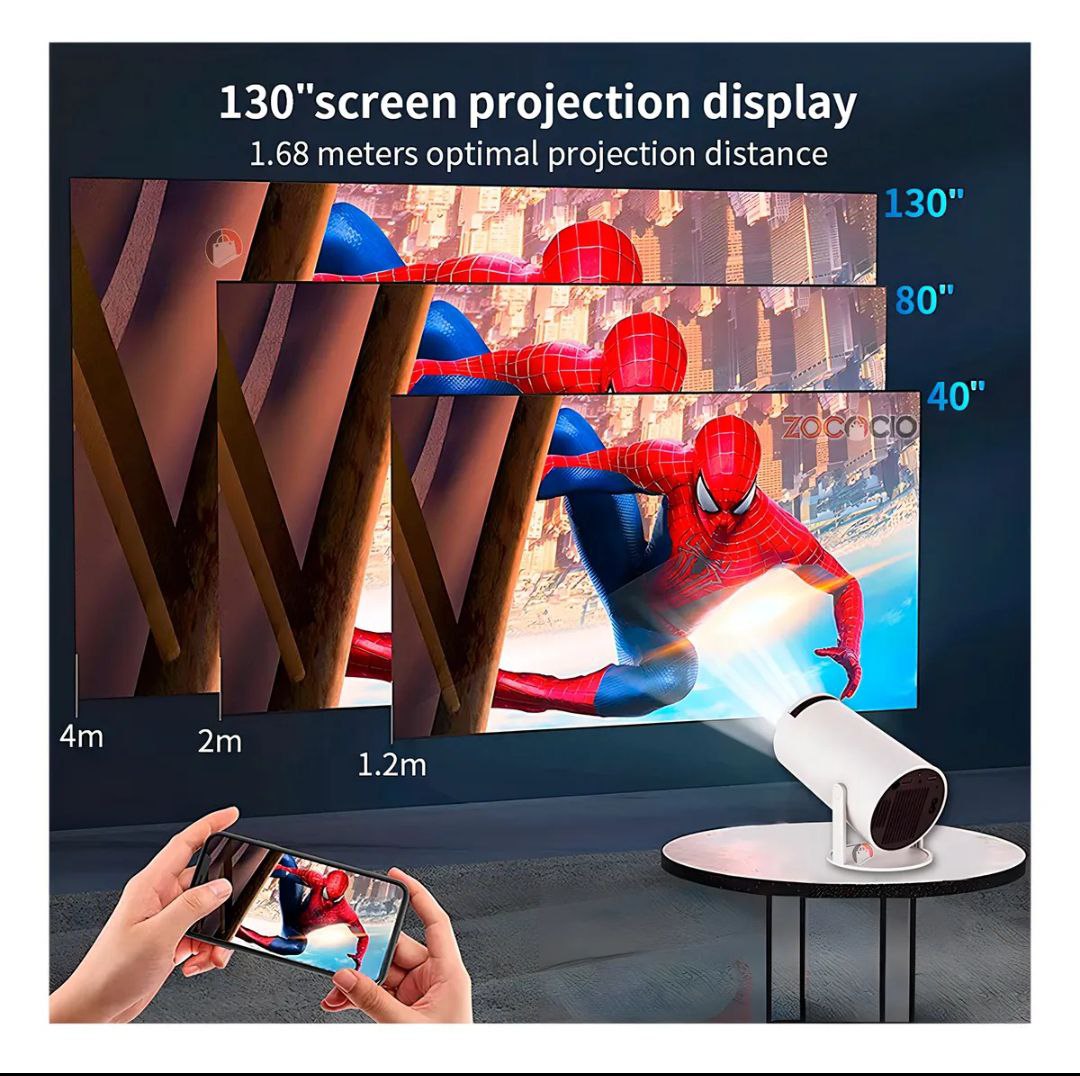Proyector Smart HY300: Cine en Casa