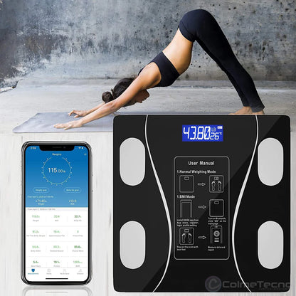 Báscula Inteligente Bluetooth de 180 kg
