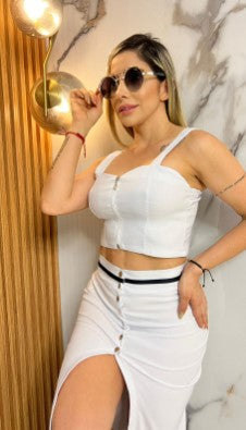 Conjunto Falda Y Blusa