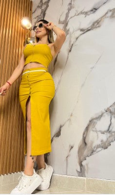 Conjunto Falda Y Blusa