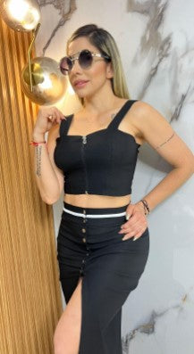 Conjunto Falda Y Blusa