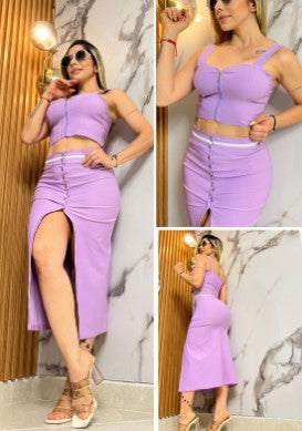 Conjunto Falda Y Blusa